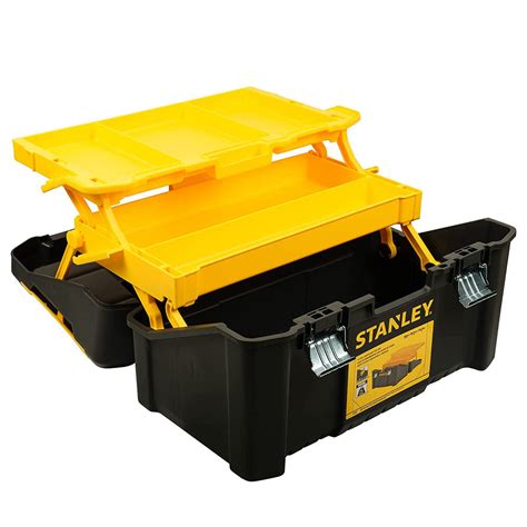 stanley metal cantilever tool box|cantilever tool box screwfix.